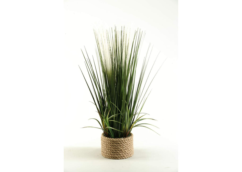 156109 Tall Mixed Grasses in Rope Planter