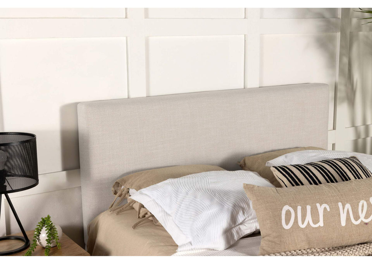 315980K Pirro Upholstered King Panel Headboard Sand