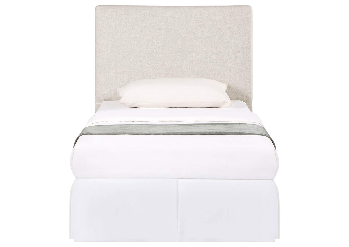315980T Pirro Upholstered Twin Panel Headboard Sand