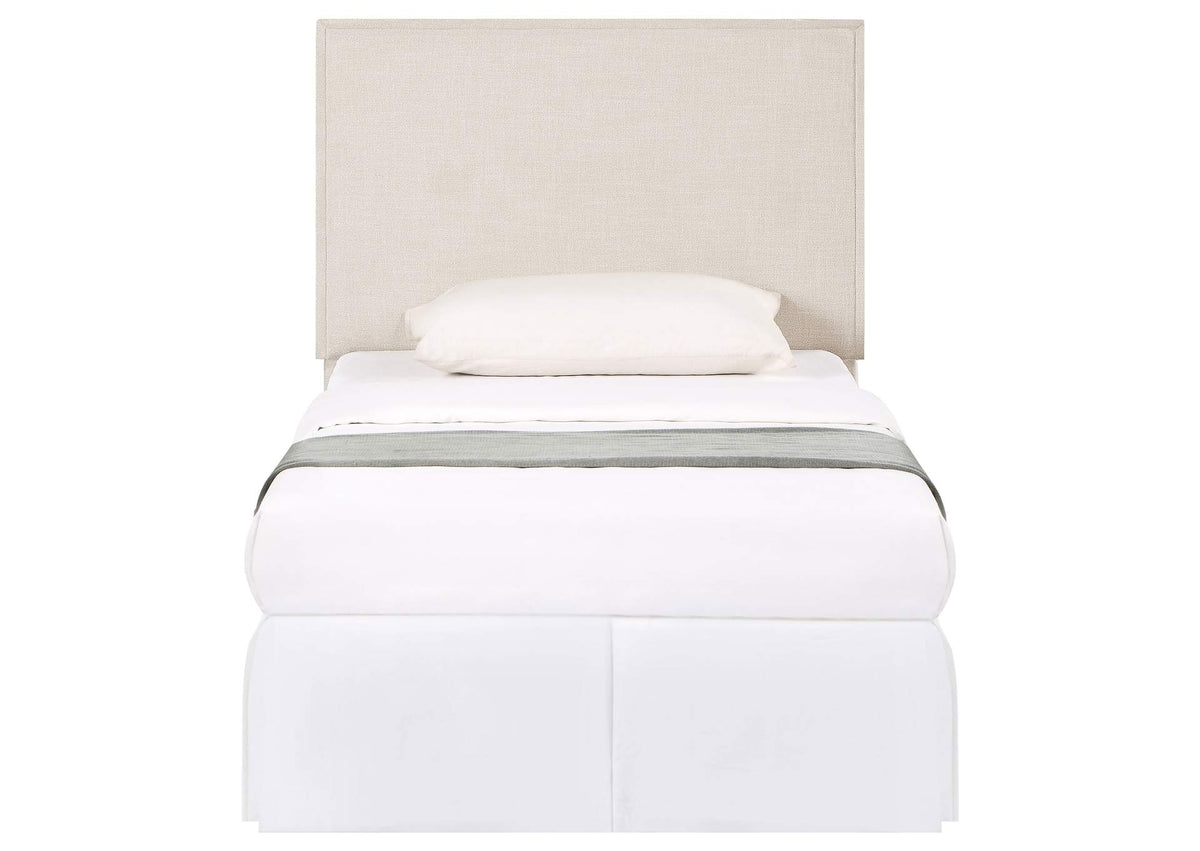 315985T Izzy Upholstered Twin Panel Headboard Sand