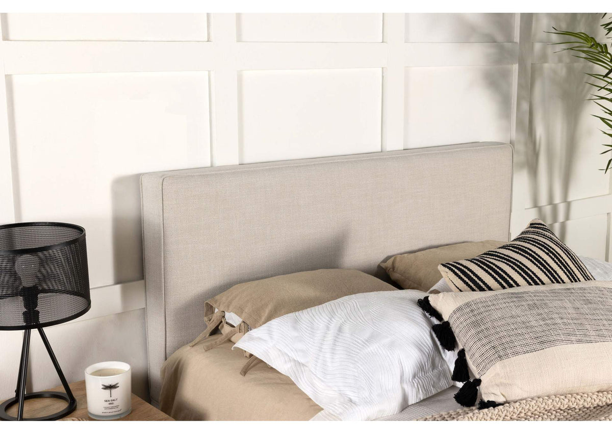 315993K Kosmo Upholstered King Panel Headboard Sand