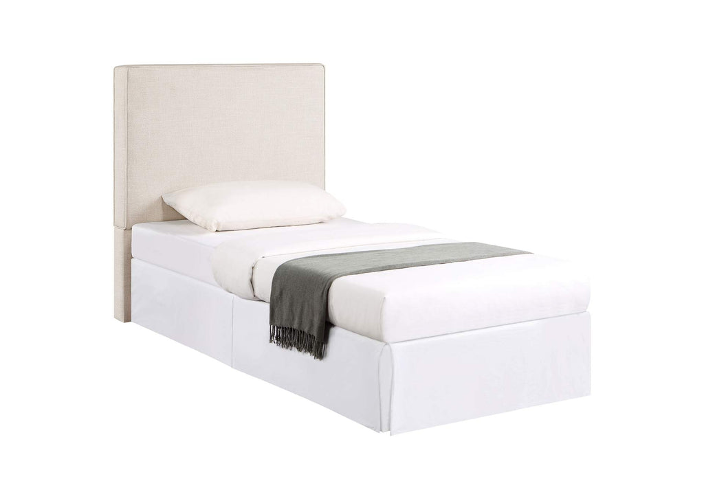 315993T Kosmo Upholstered Twin Panel Headboard Sand