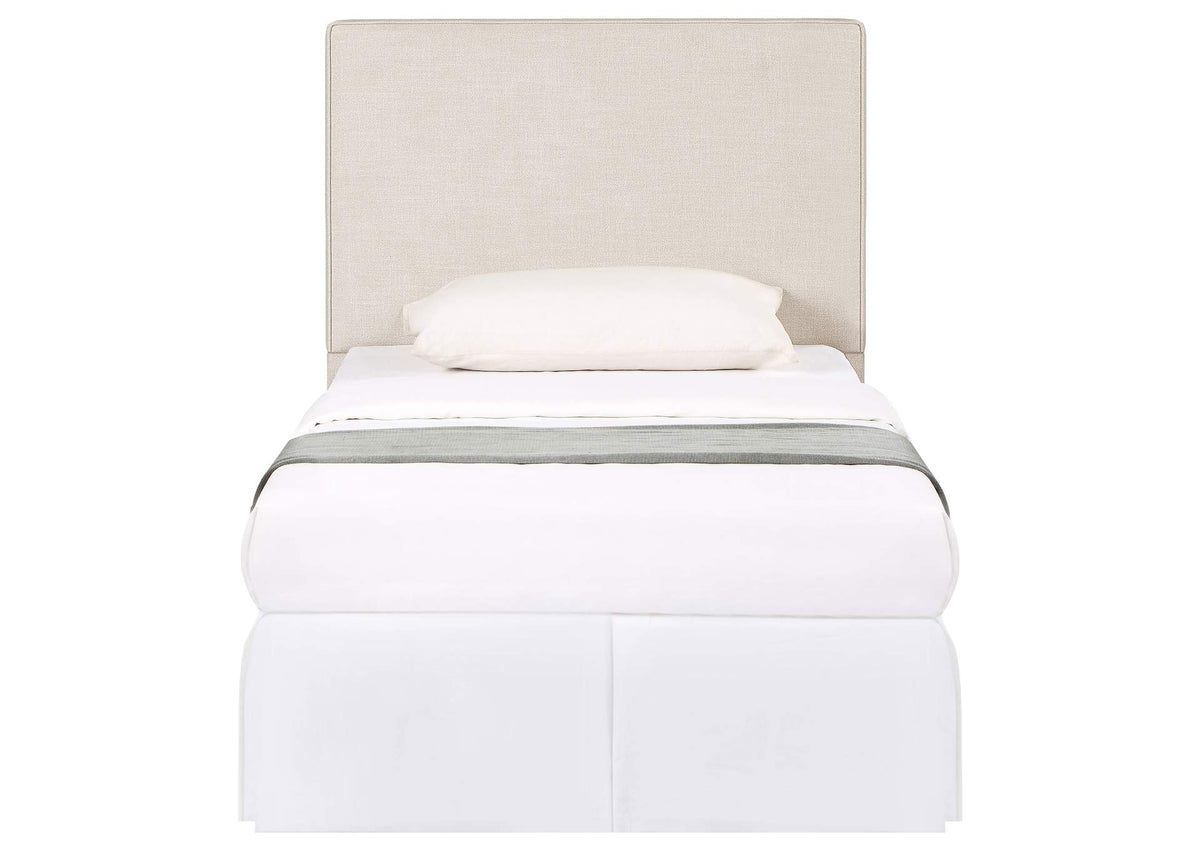 315993T Kosmo Upholstered Twin Panel Headboard Sand