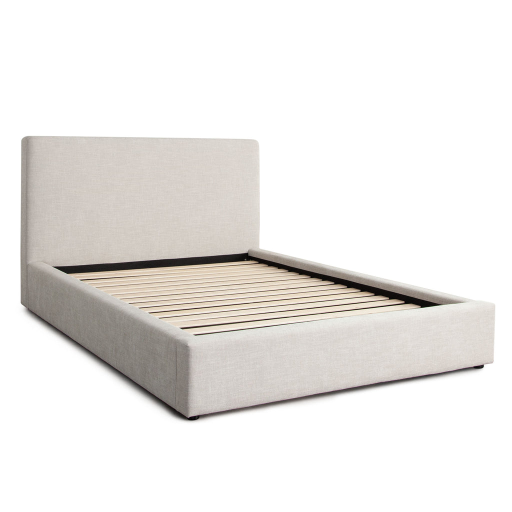 Cloud2 43" Low Profile Queen Bed in Sand Fabric by Diamond Sofa
