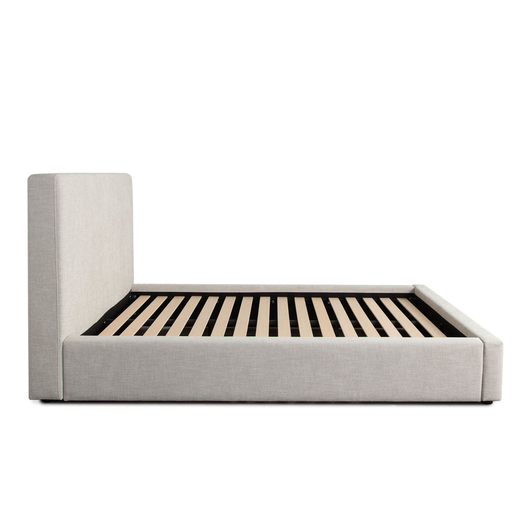 Cloud2 43" Low Profile Queen Bed in Sand Fabric by Diamond Sofa