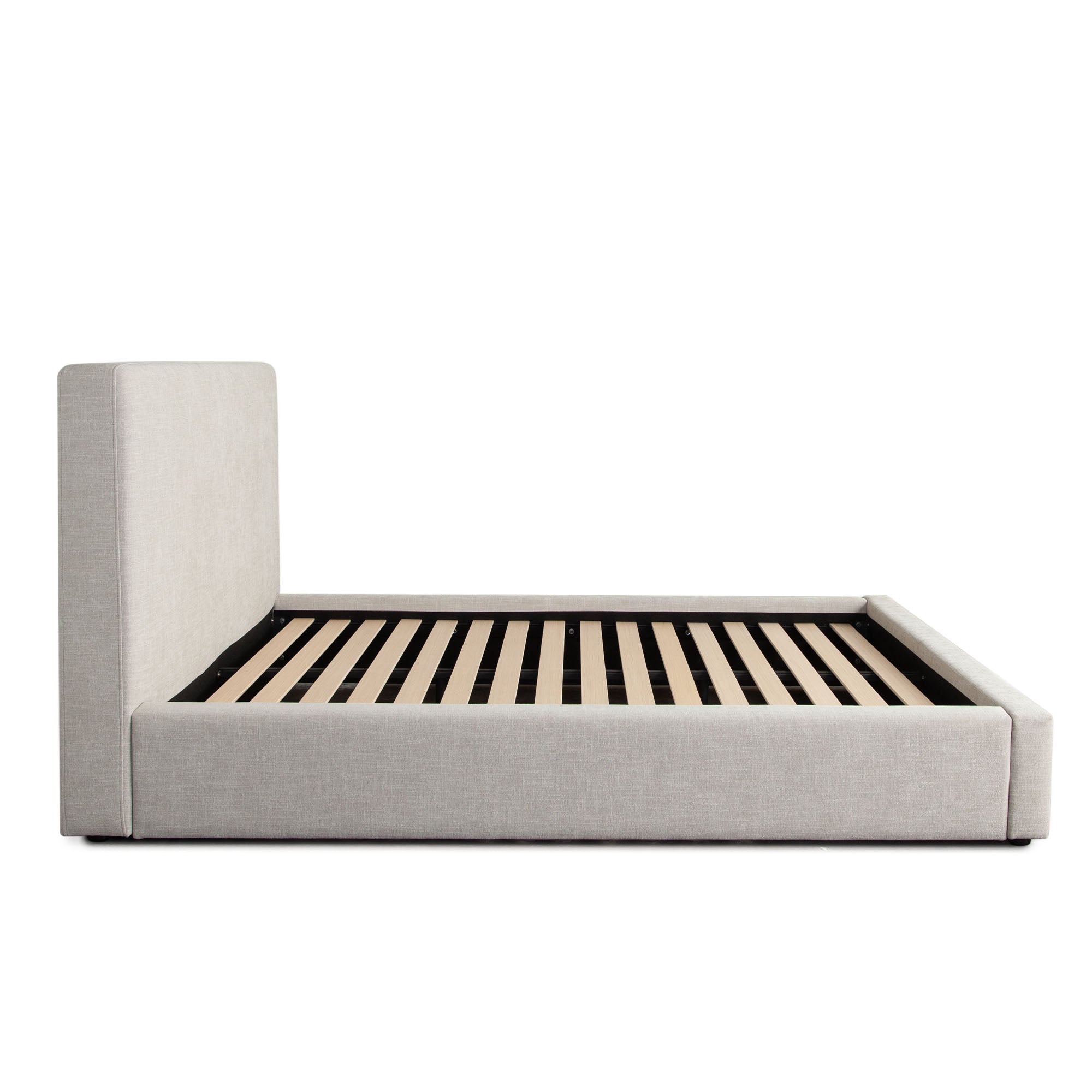 Cloud2 43" Low Profile Queen Bed in Sand Fabric by Diamond Sofa