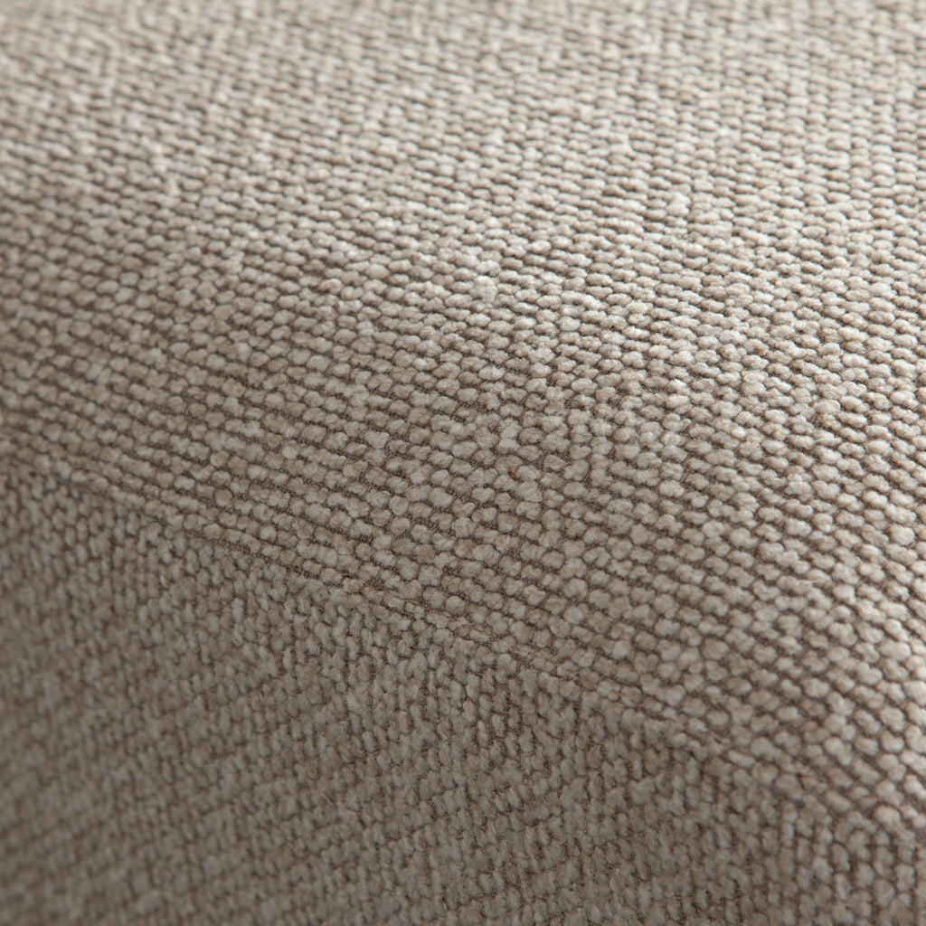 Coral Armless Dining/Accent Chair in Wheat Polyester Fabric by Diamond Sofa - styled in a staged room by Center Stage Home Design
