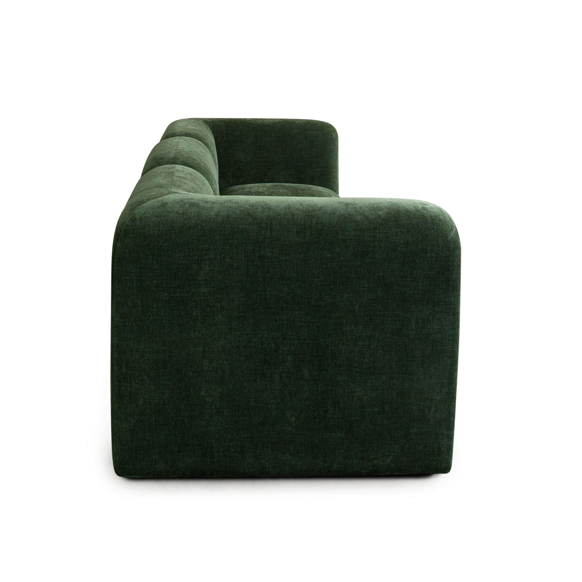 Echo 3PC Modular Sofa in Spruce Green Fabric by Diamond Sofa