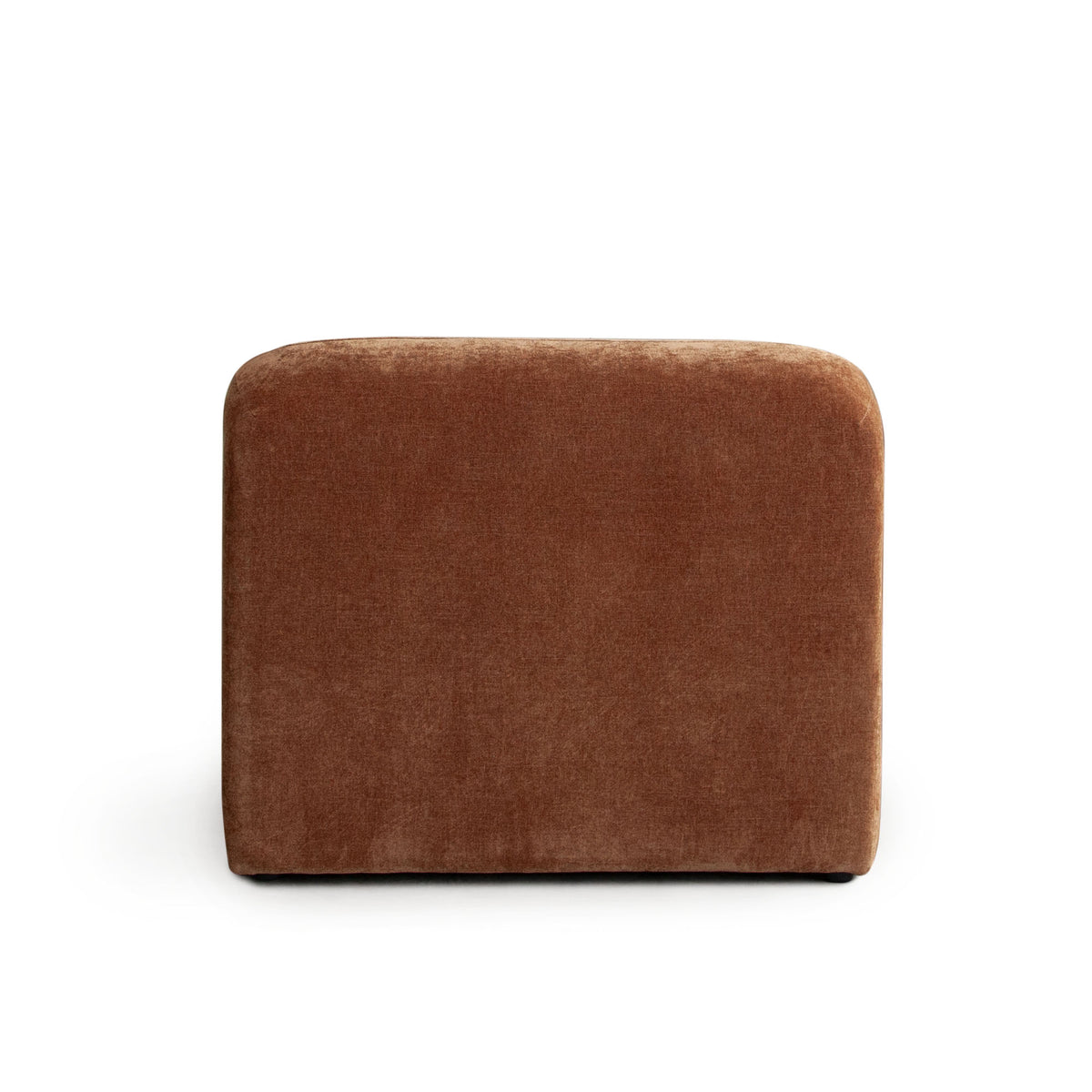 Echo Armless Chair in Amber Fabric by Diamond Sofa