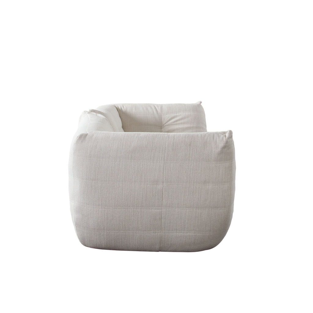 Ezra 2PC Modular Sofa in Cream Fabric by Diamond Sofa