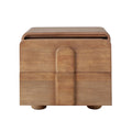 Indigo Solid Wood 2-Drawer Night Stand/End Table in Honey Finish by Diamond Sofa