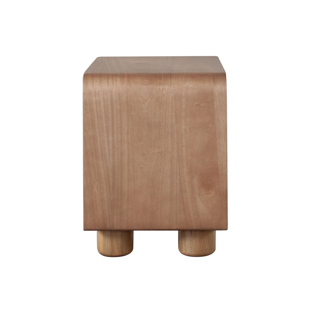Indigo Solid Wood 2-Drawer Night Stand/End Table in Honey Finish by Diamond Sofa