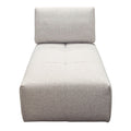 Jazz Modular 3-Seater Chaise Sectional with Adjustable Backrests in Light Brown Fabric by Diamond Sofa