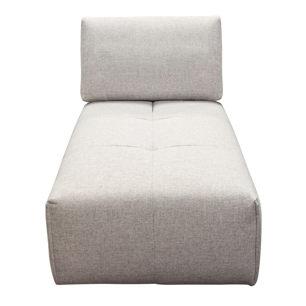 Jazz Modular 3-Seater Chaise Sectional with Adjustable Backrests in Light Brown Fabric by Diamond Sofa