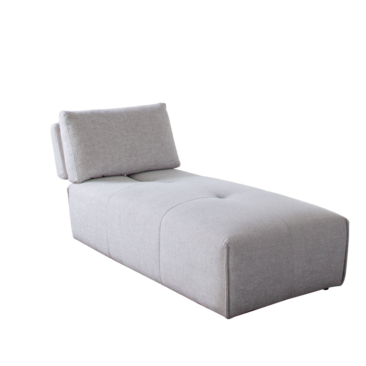 Jazz Modular 3-Seater Chaise Sectional with Adjustable Backrests in Light Brown Fabric by Diamond Sofa