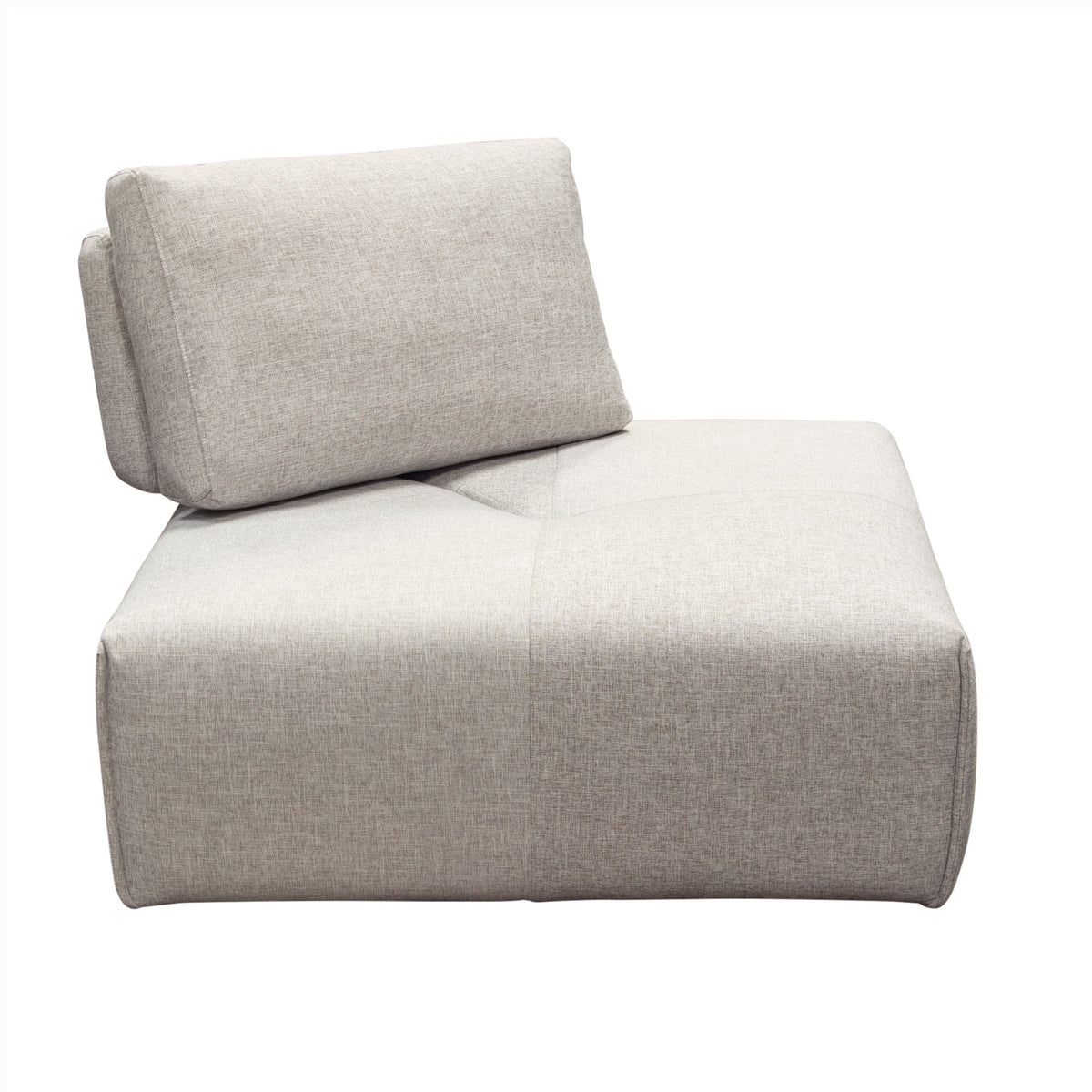 Jazz Modular 5-Seater Corner Sectional with Adjustable Backrests in Light Brown Fabric by Diamond Sofa