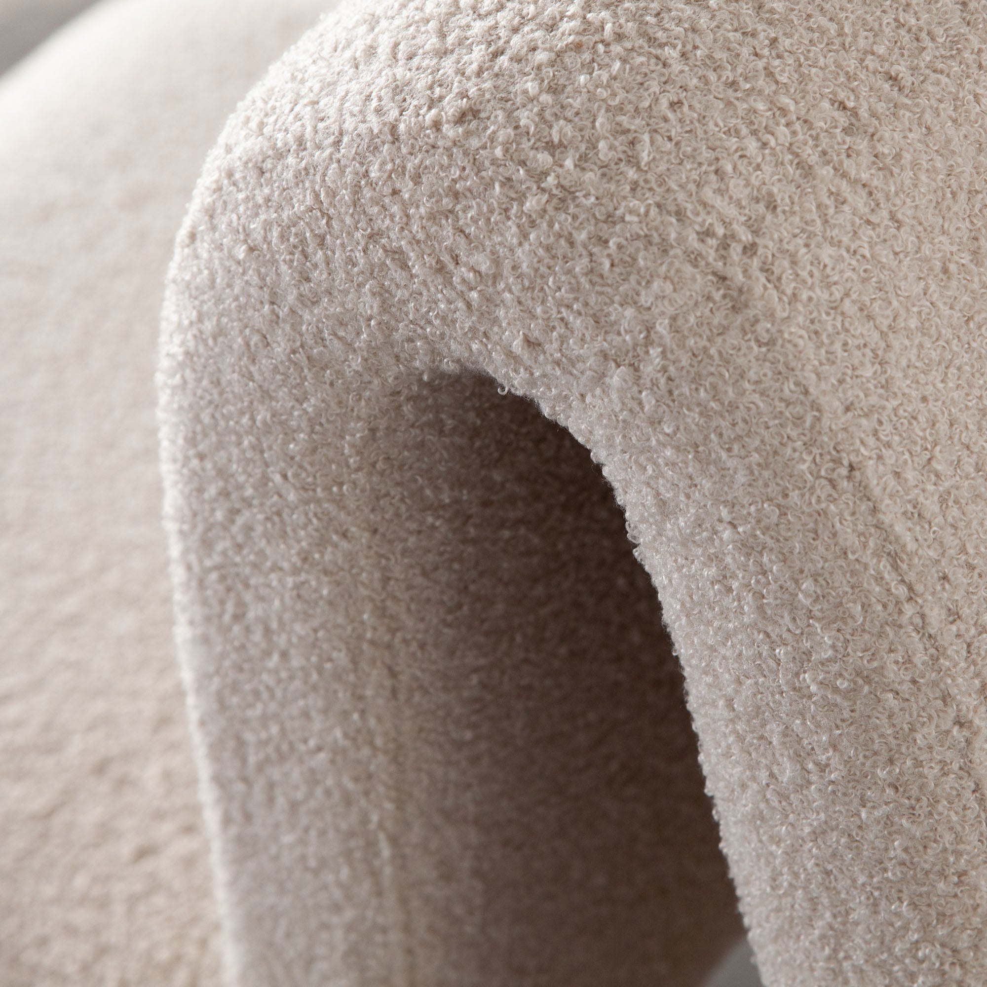 Lana Dining Chair in Camel Looped Shearling Fabric by Diamond Sofa - styled in a staged room by Center Stage Home Design