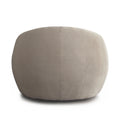 Lena Swivel Accent Chair in Fawn Faux Alpaca Fabric by Diamond Sofa