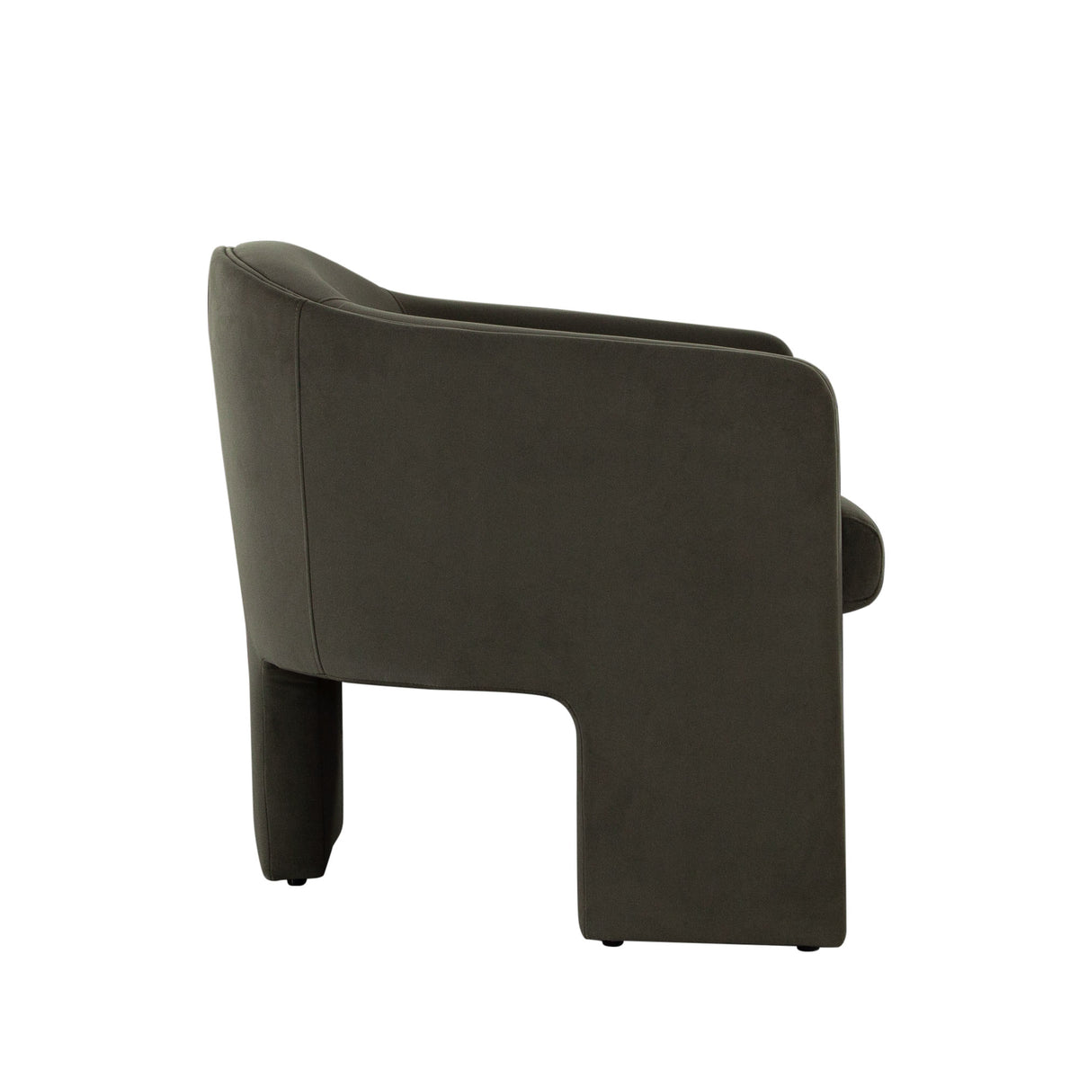 Leyah Accent Chair in Winter Moss Performance Velvet by Diamond Sofa