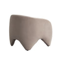 Link Accent Chair in Winter Mink Performance Velvet by Diamond Sofa