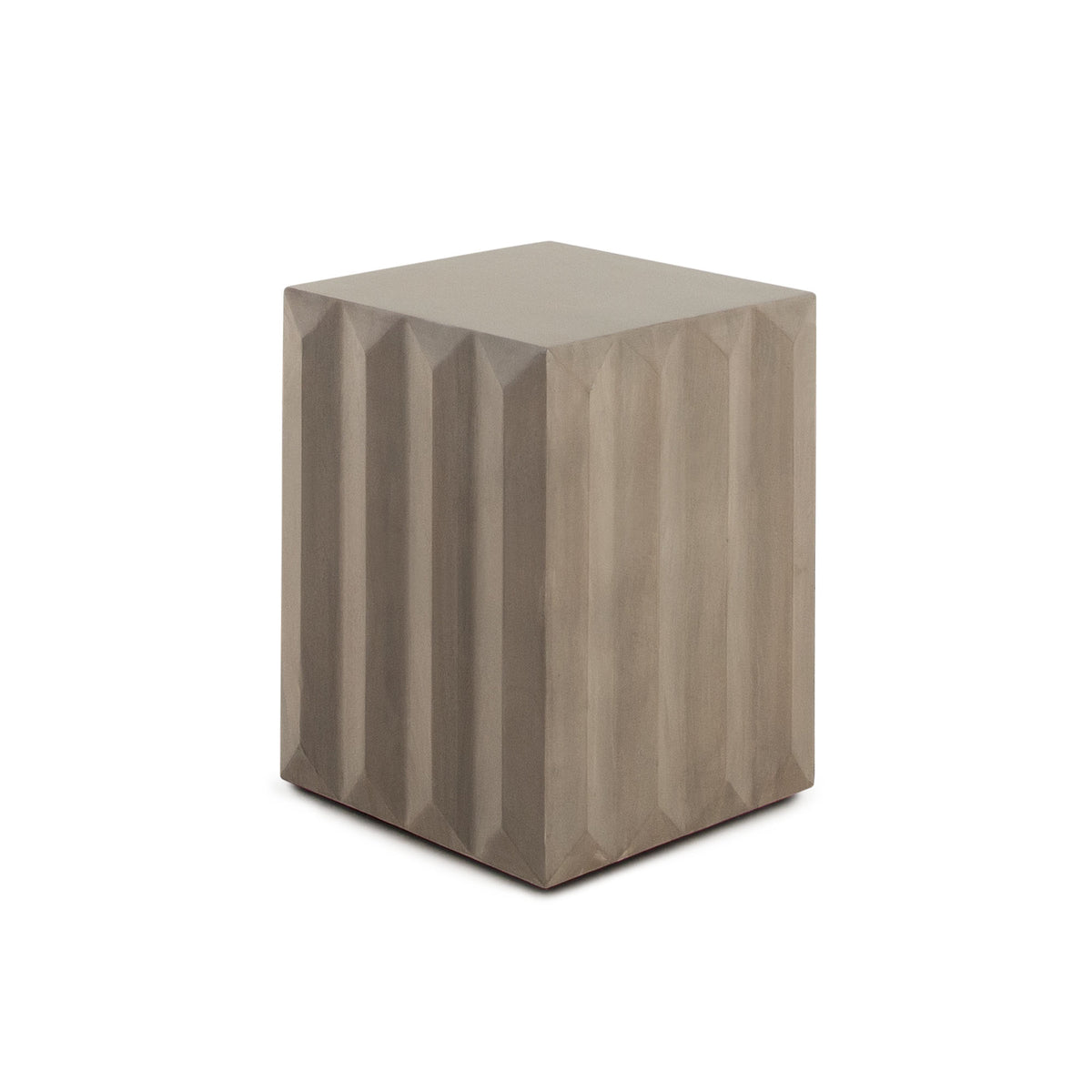 Madera 2-Drawer Solid Wood Accent Table in Ash Finish w/ Black Metal Finished Legs by Diamond Sofa