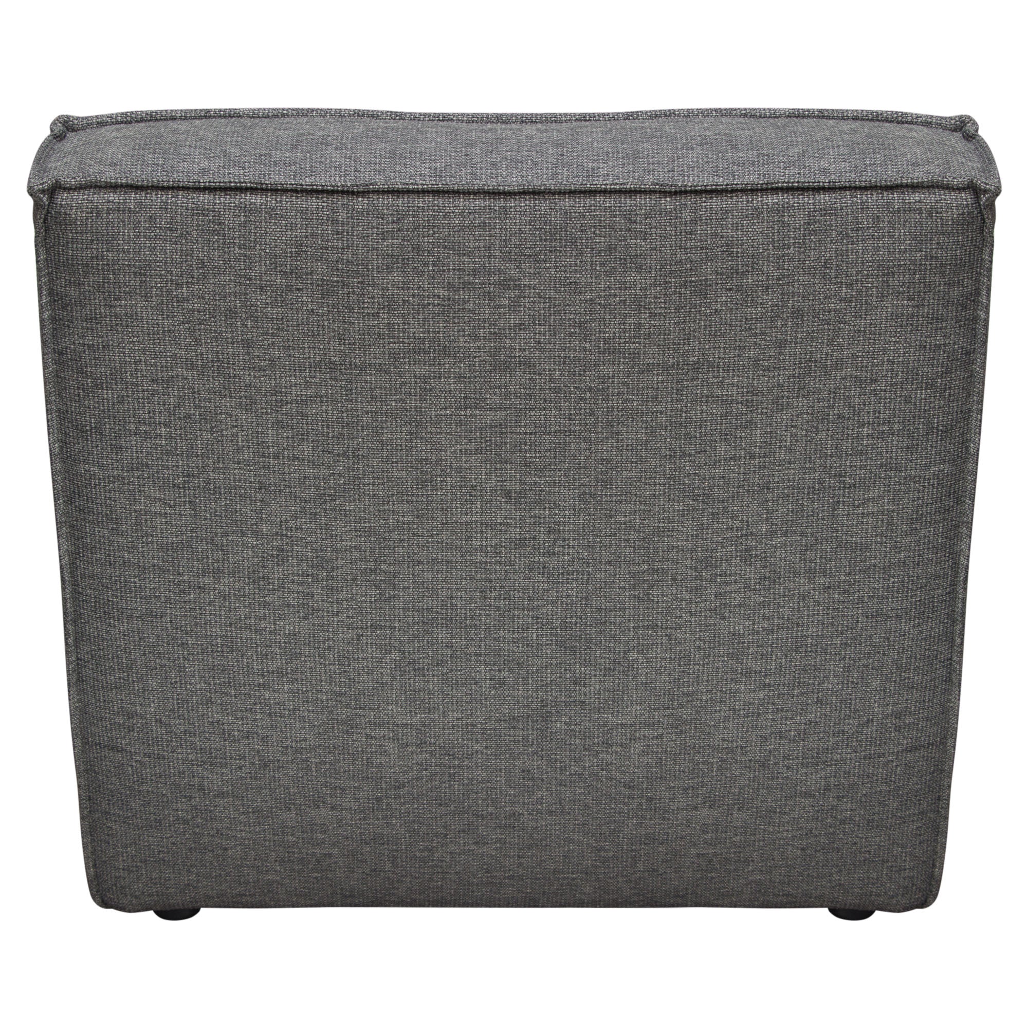 Marshall 5PC Corner Modular Sectional w/ Scooped Seat in Grey Fabric by Diamond Sofa
