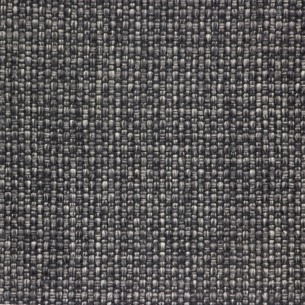 Marshall Scooped Seat Ottoman in Grey Fabric by Diamond Sofa - styled in a staged room by Center Stage Home Design