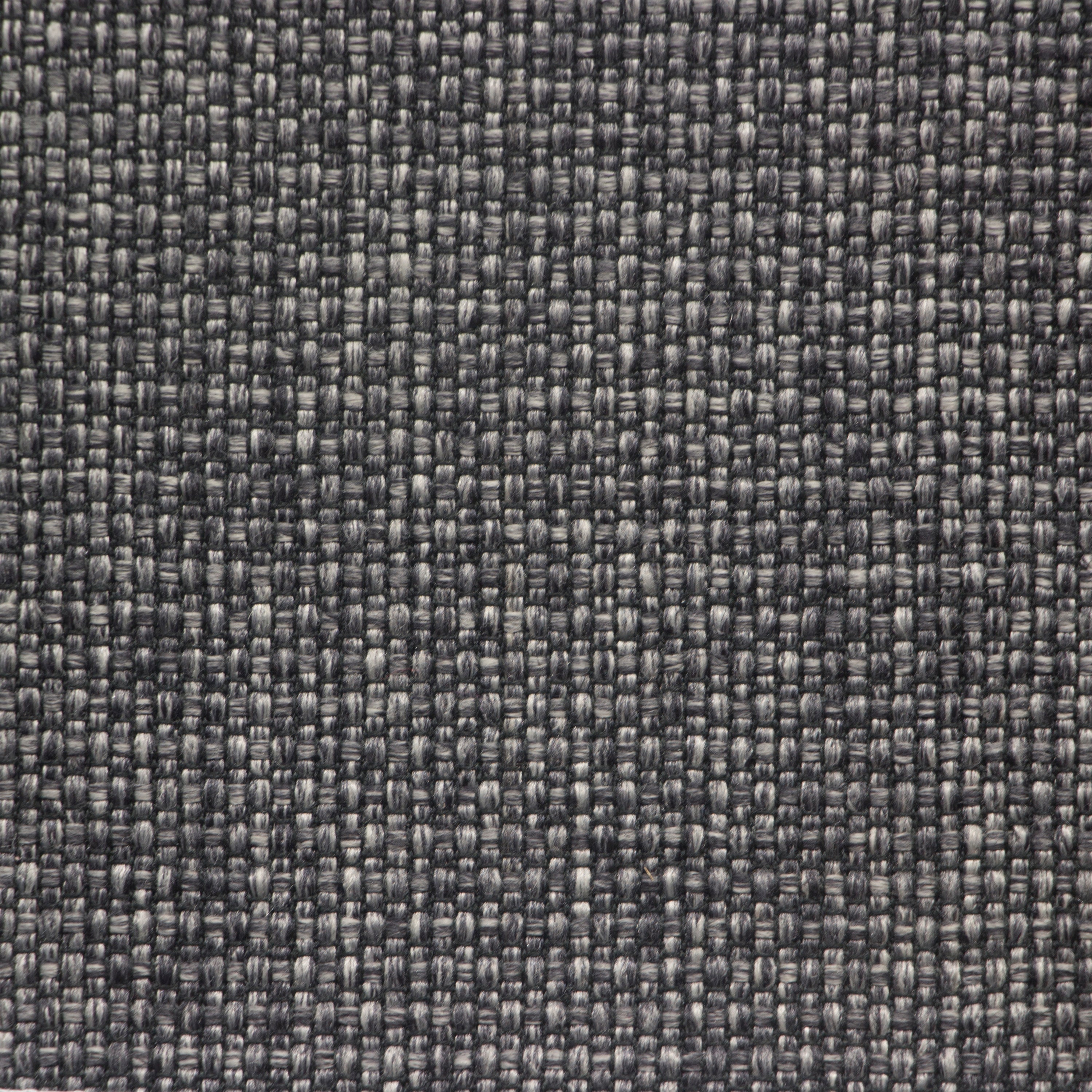Marshall Scooped Seat Ottoman in Grey Fabric by Diamond Sofa - styled in a staged room by Center Stage Home Design
