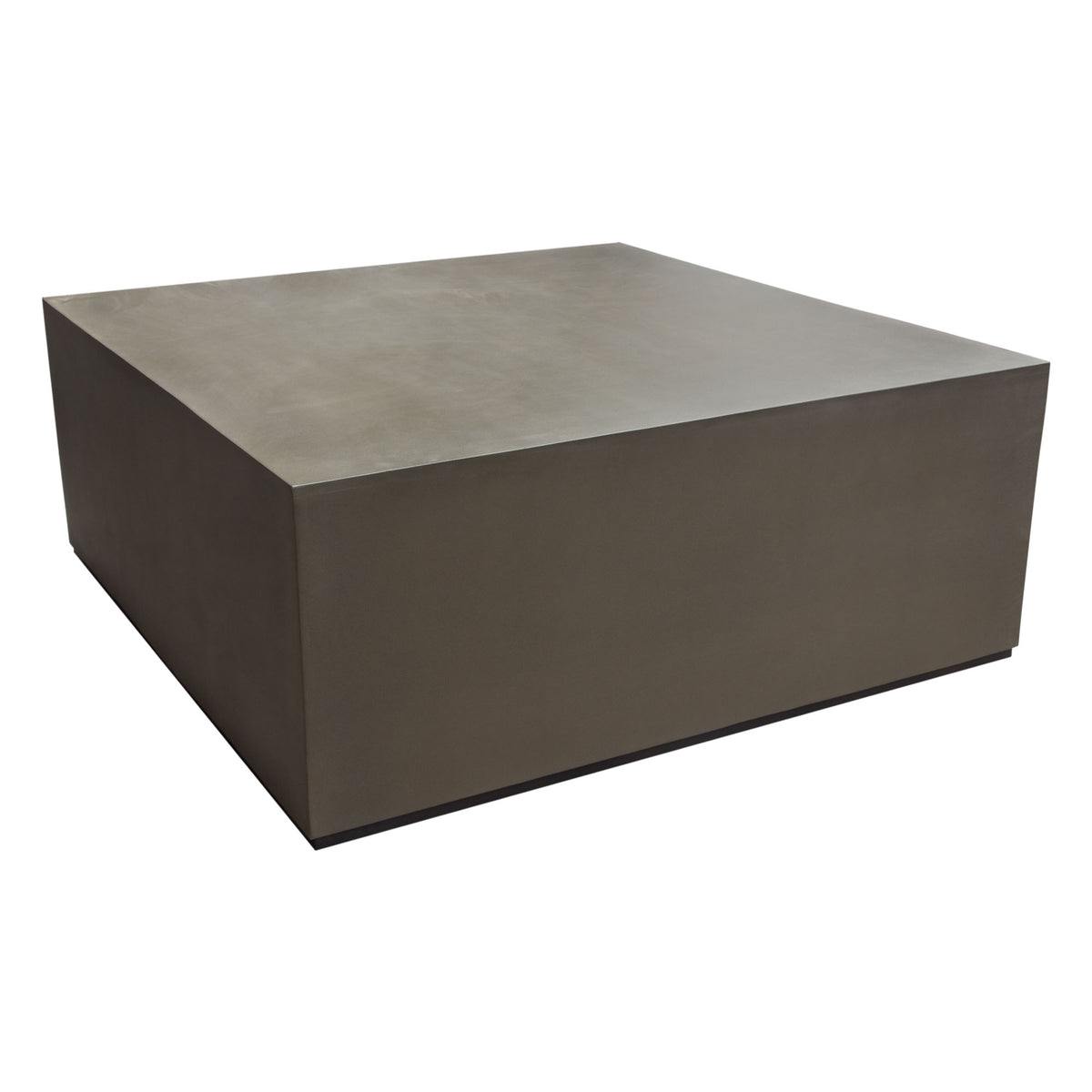 Montage Square Natural Cement Grey Coffee Table by Diamond Sofa