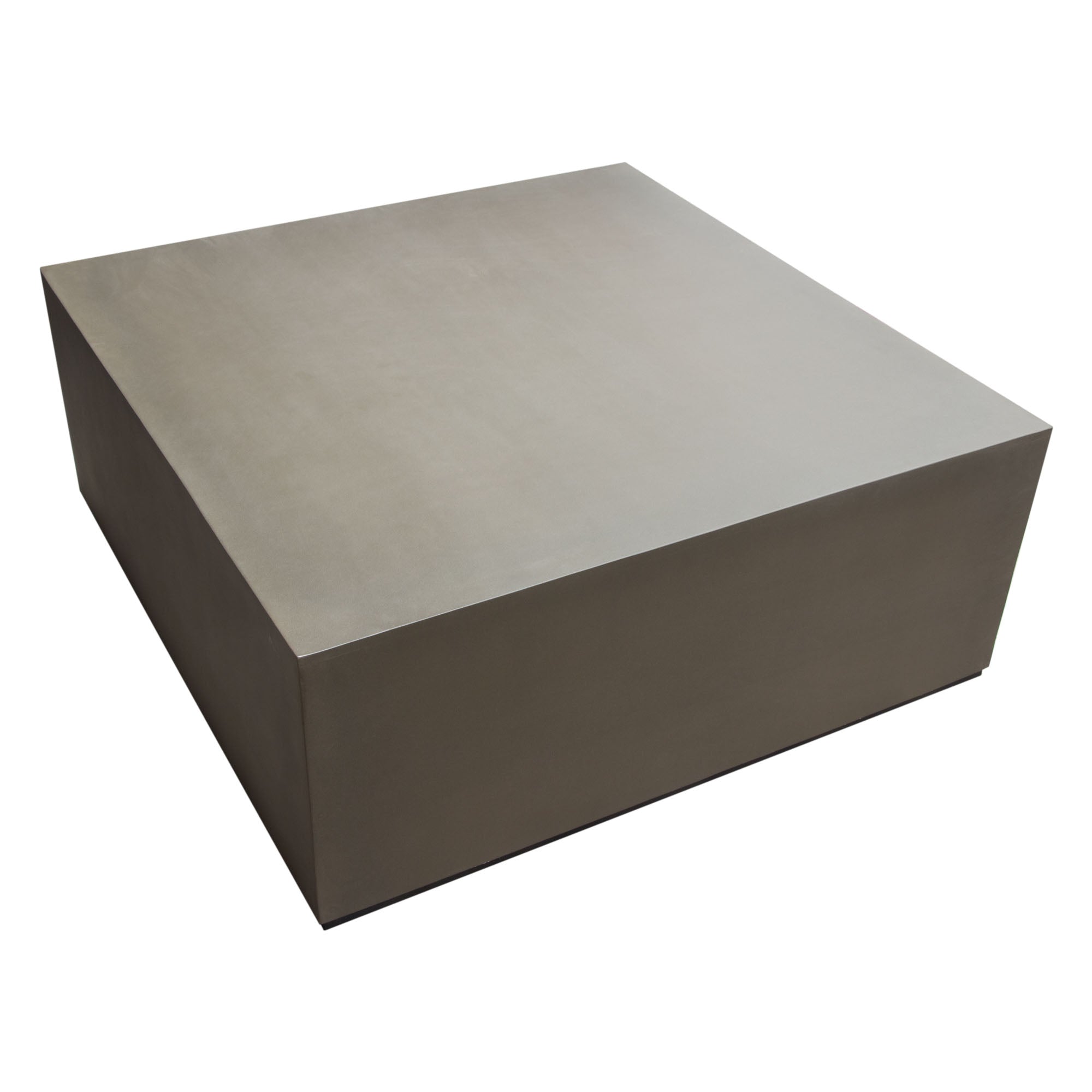 Montage Square Natural Cement Grey Coffee Table by Diamond Sofa