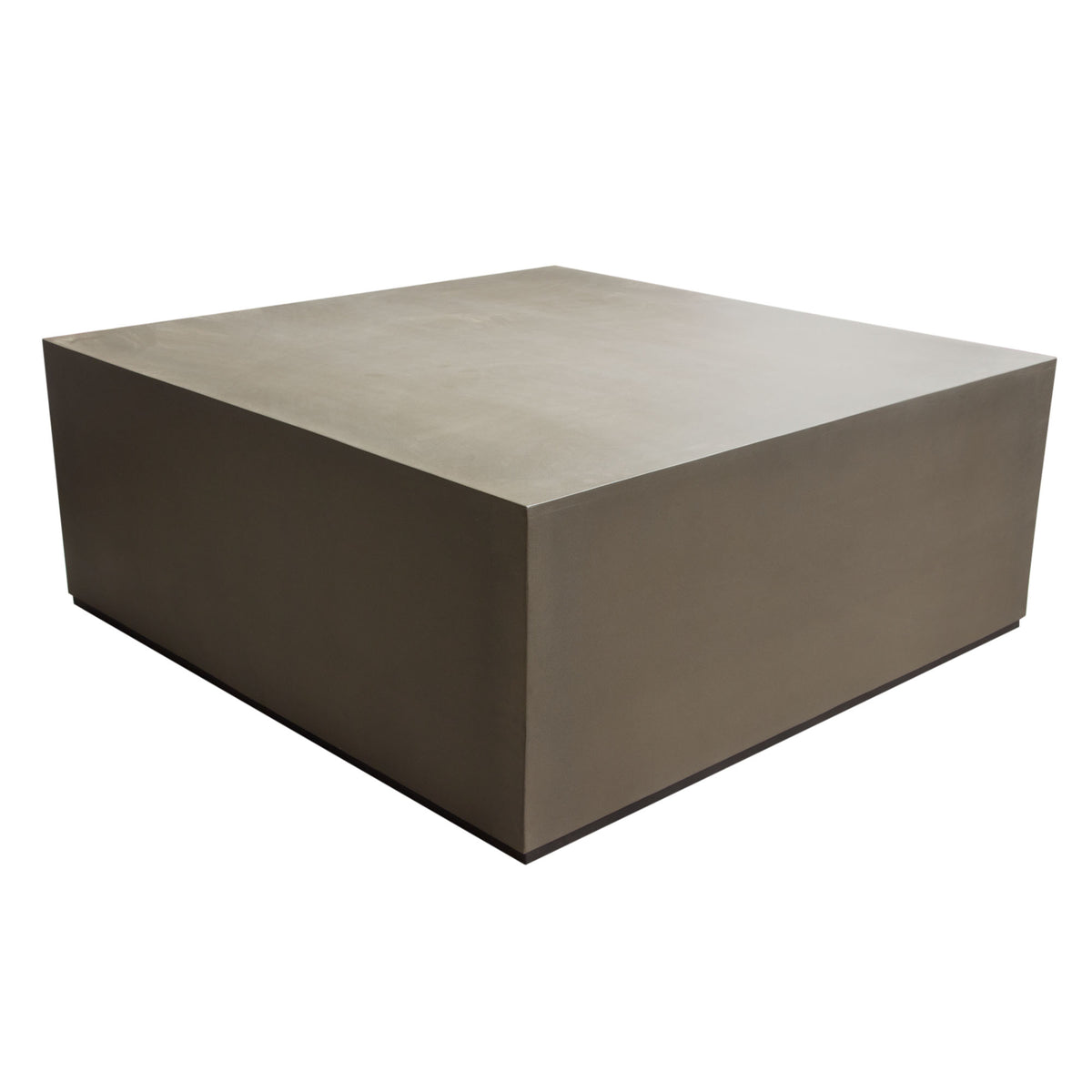 Montage Square Natural Cement Grey Coffee Table by Diamond Sofa
