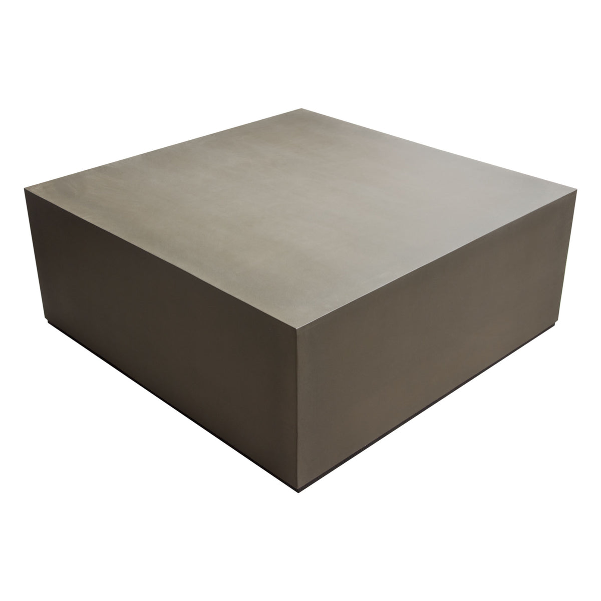 Montage Square Natural Cement Grey Coffee Table by Diamond Sofa
