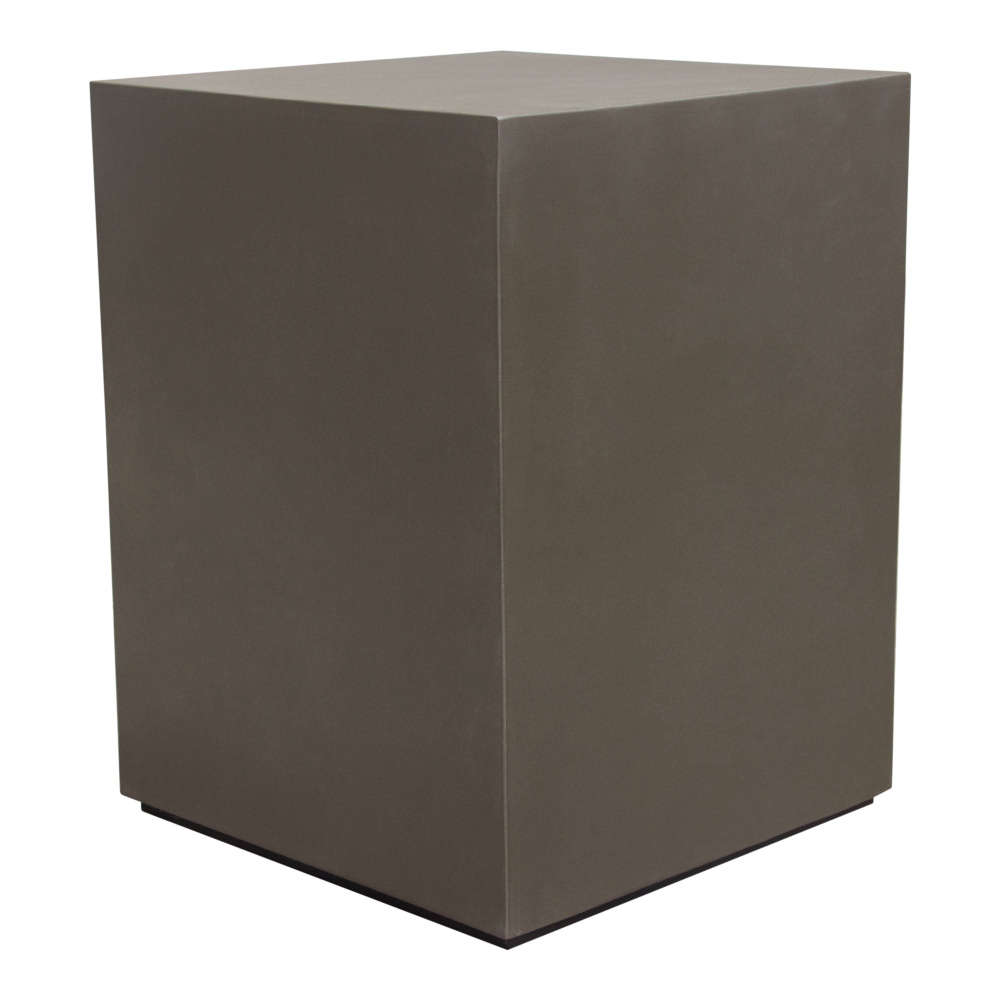 Montage Square Natural Cement Grey End Table by Diamond Sofa