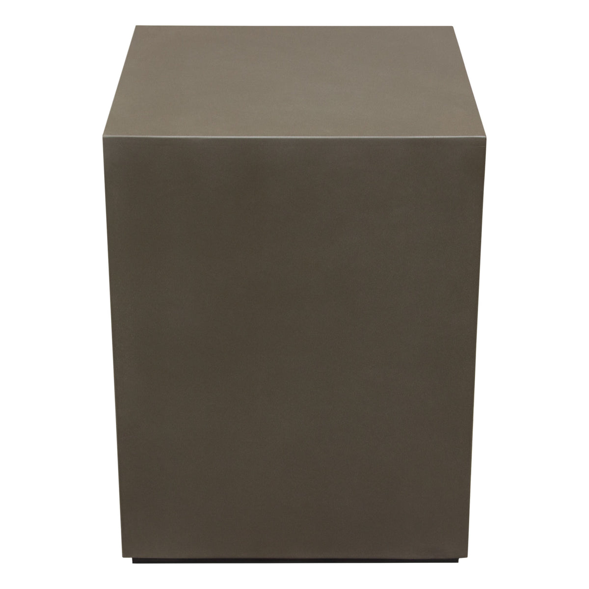 Montage Square Natural Cement Grey End Table by Diamond Sofa