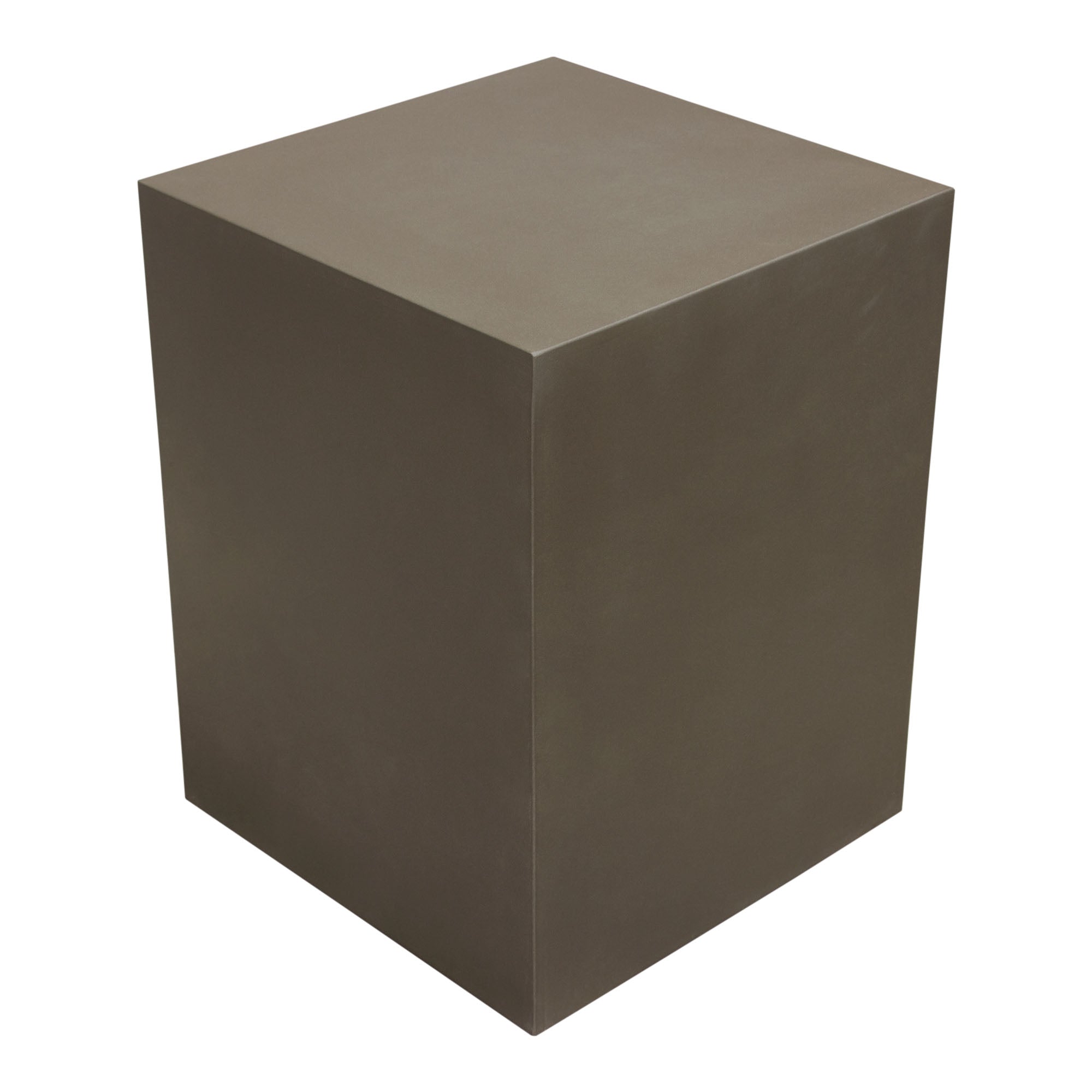 Montage Square Natural Cement Grey End Table by Diamond Sofa