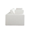 Muse 2PC Modular Sofa in Mist White Performance Fabric by Diamond Sofa