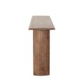 Nara Console Table in Caramel/Walnut Finish by Diamond Sofa