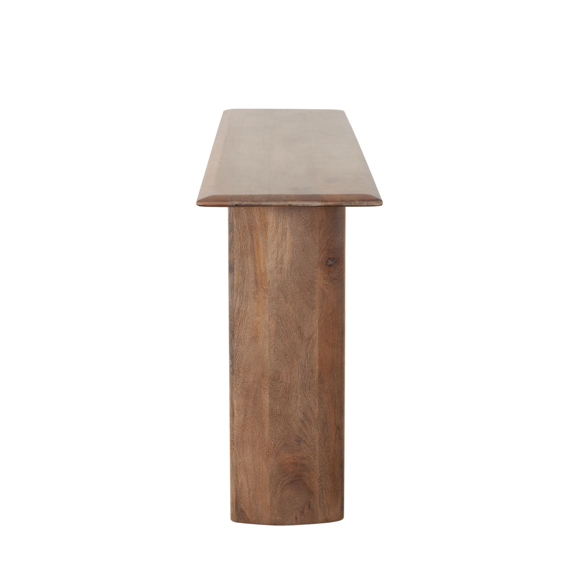 Nara Console Table in Caramel/Walnut Finish by Diamond Sofa