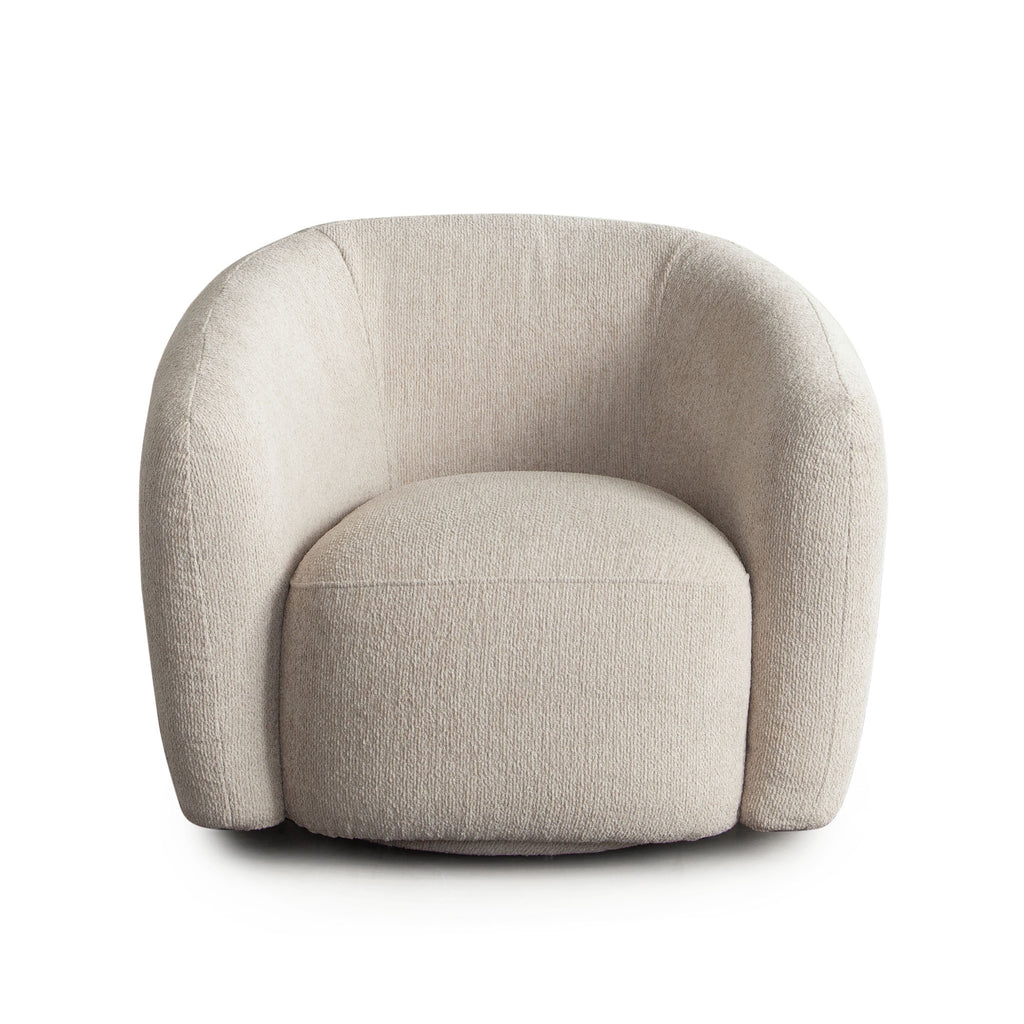 Ocean Swivel Accent Chair in Birch Performance Fabric by Diamond Sofa