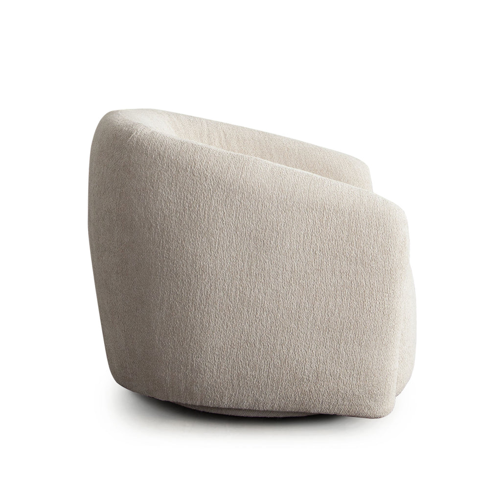 Ocean Swivel Accent Chair in Birch Performance Fabric by Diamond Sofa