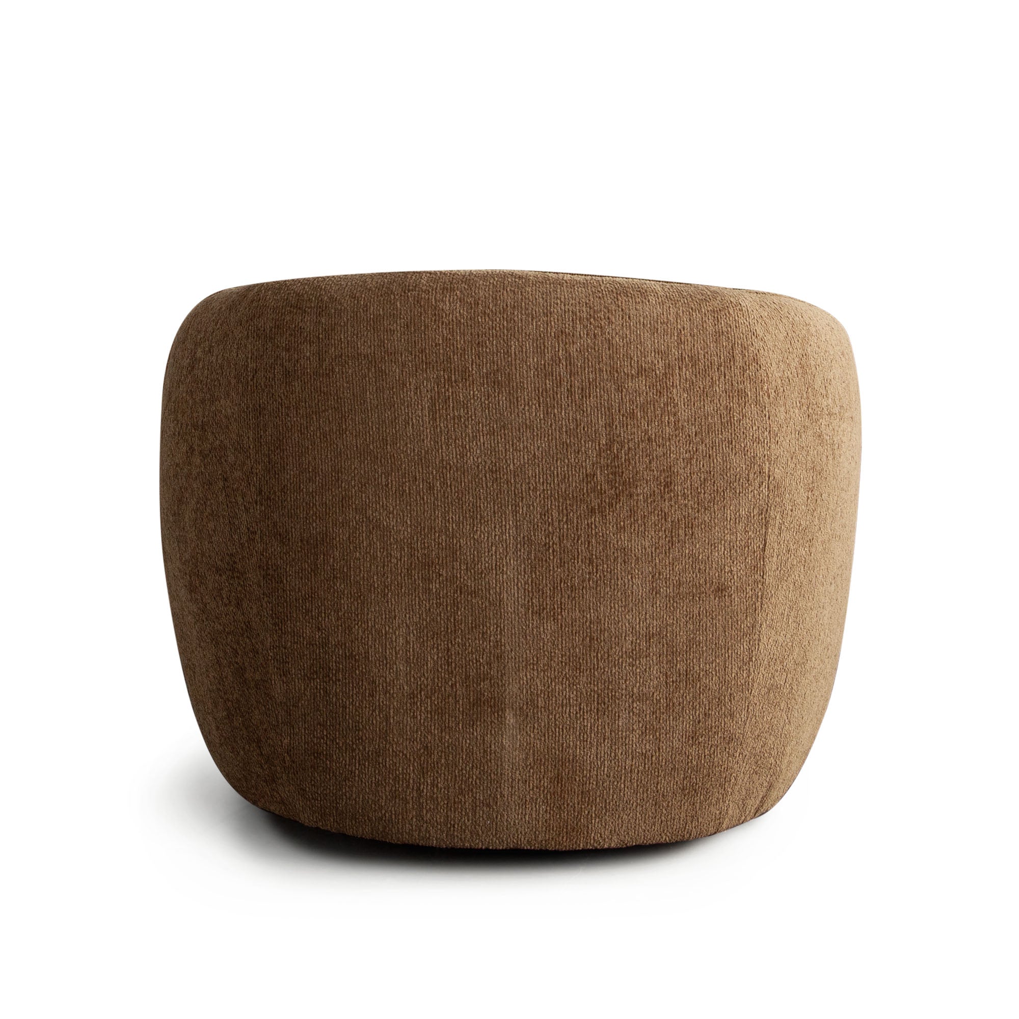 Ocean Swivel Accent Chair in Dune Medal Bronze Performance Fabric by Diamond Sofa
