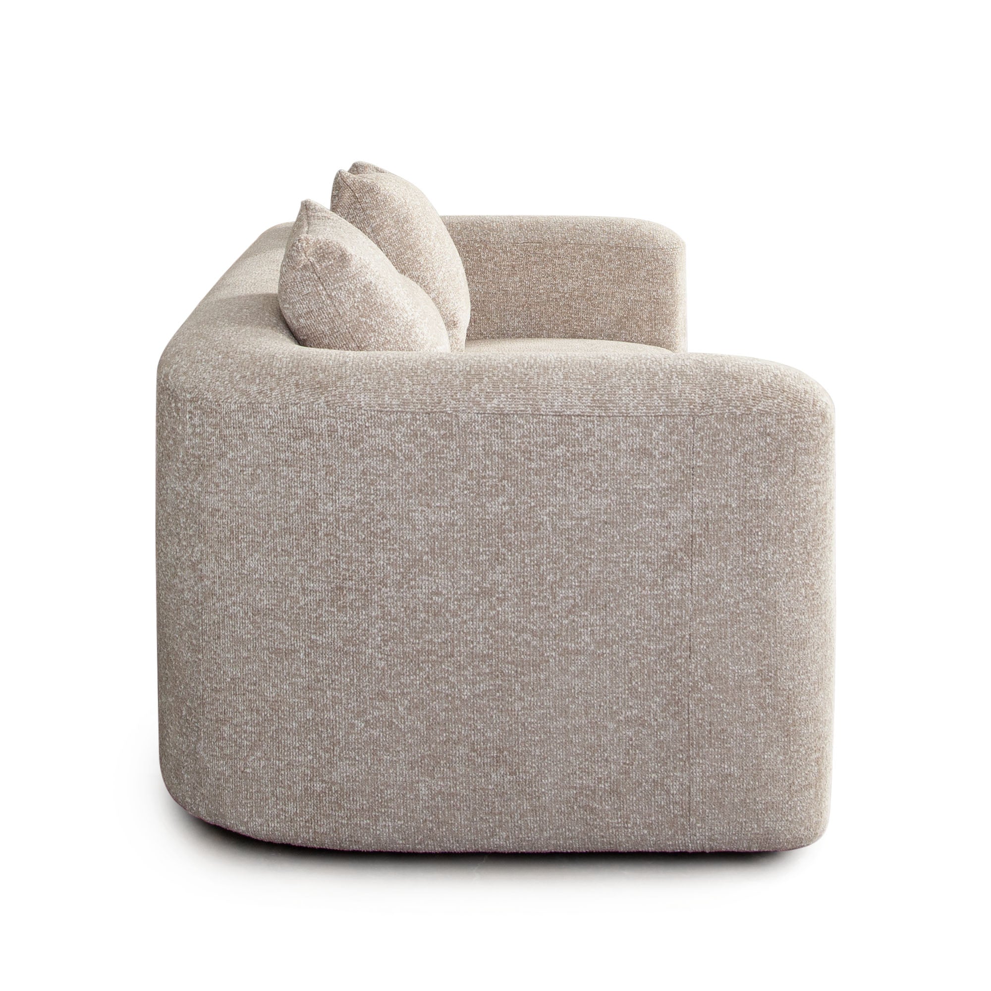 Olli Sofa in Wheat Polyester Fabric by Diamond Sofa