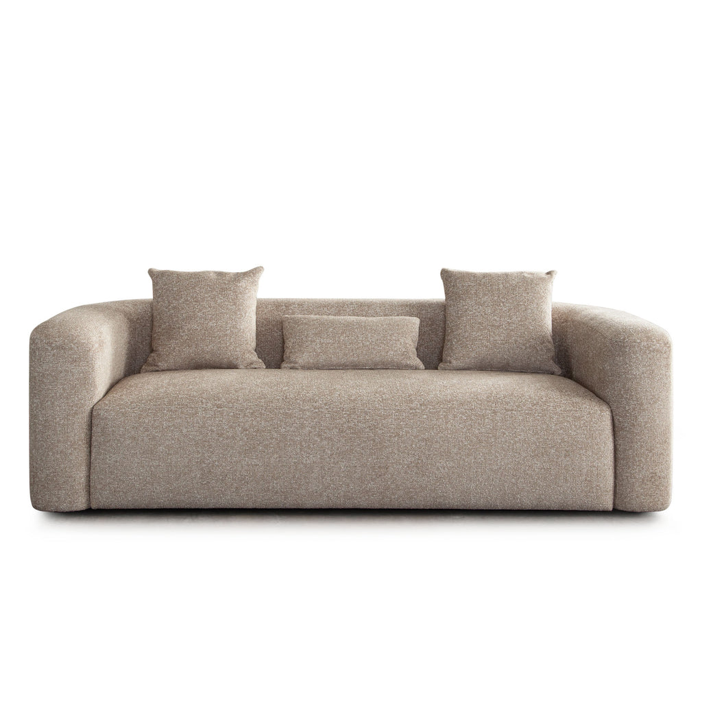 Olli Sofa in Wheat Polyester Fabric by Diamond Sofa