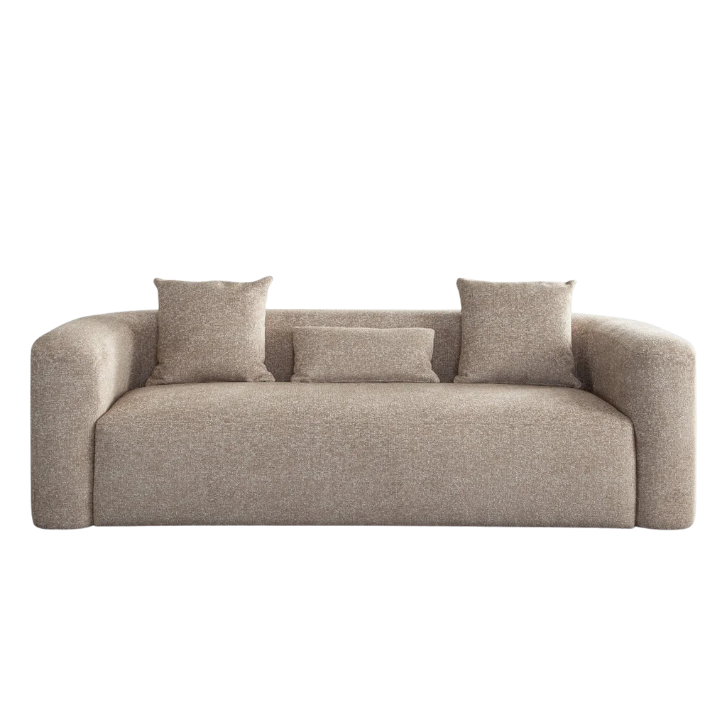 Olli Sofa in Wheat Polyester Fabric by Diamond Sofa