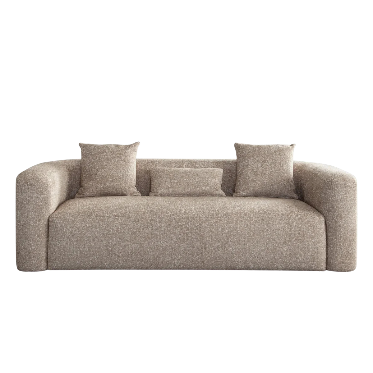 Olli Sofa in Wheat Polyester Fabric by Diamond Sofa