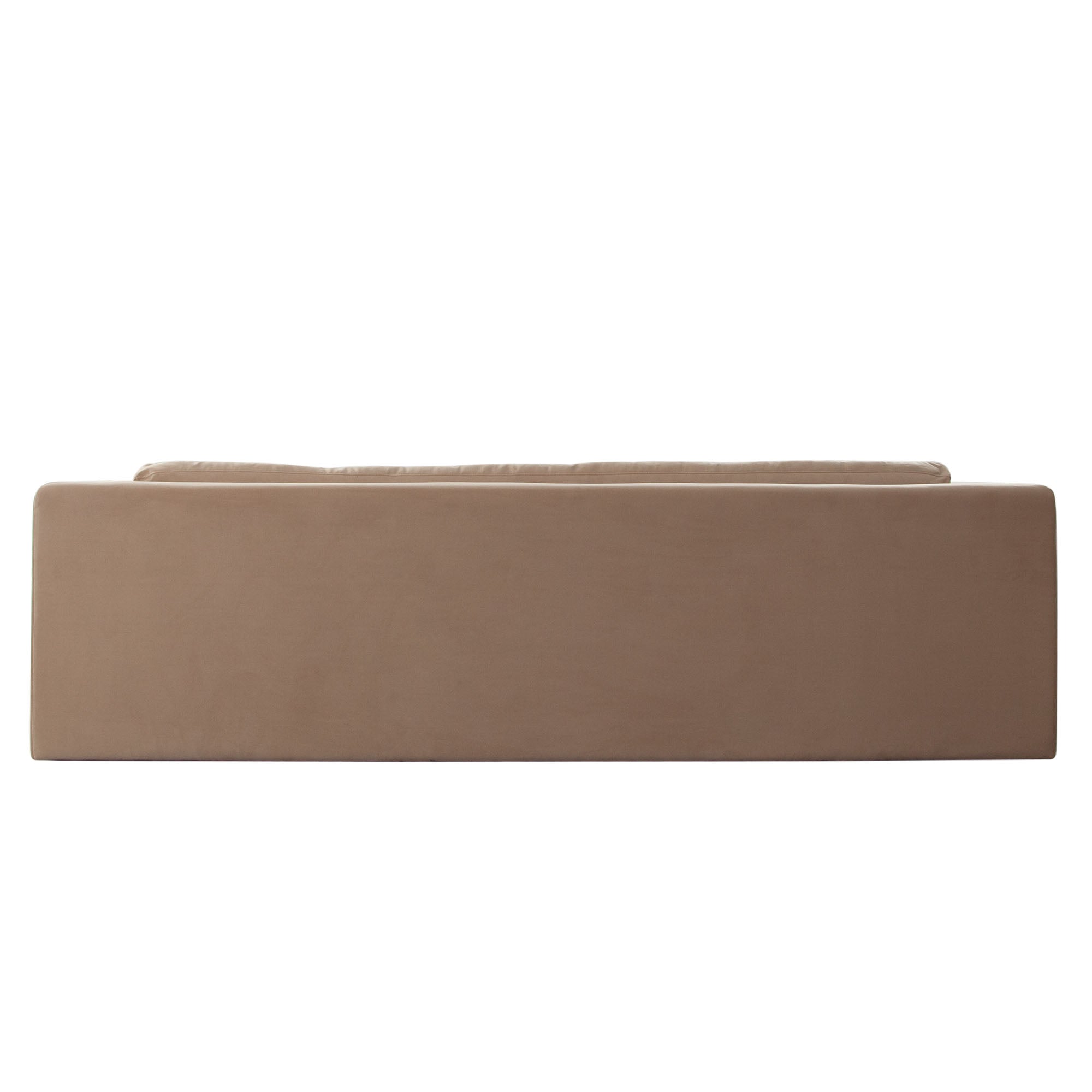Rift Sofa in Camel Performance Velvet by Diamond Sofa