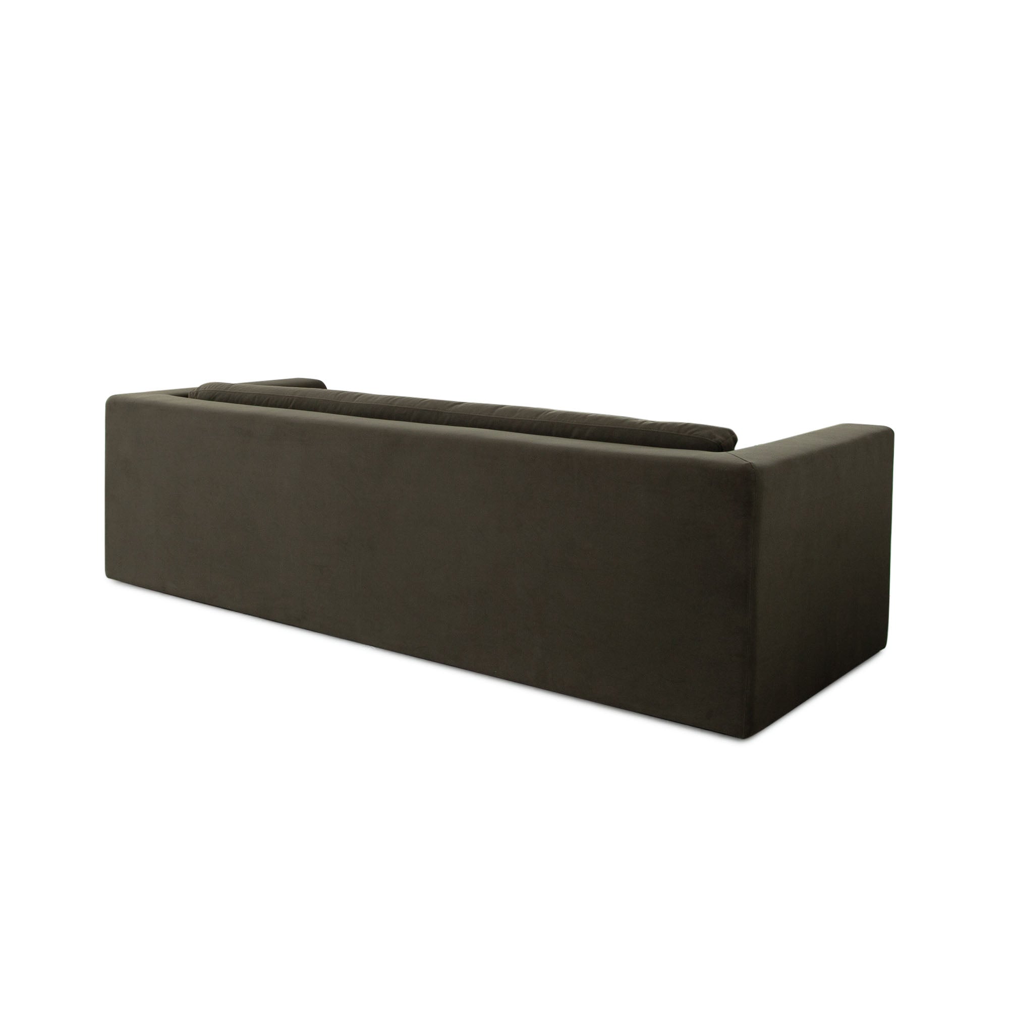 Rift Sofa in Moss Green Performance Velvet by Diamond Sofa