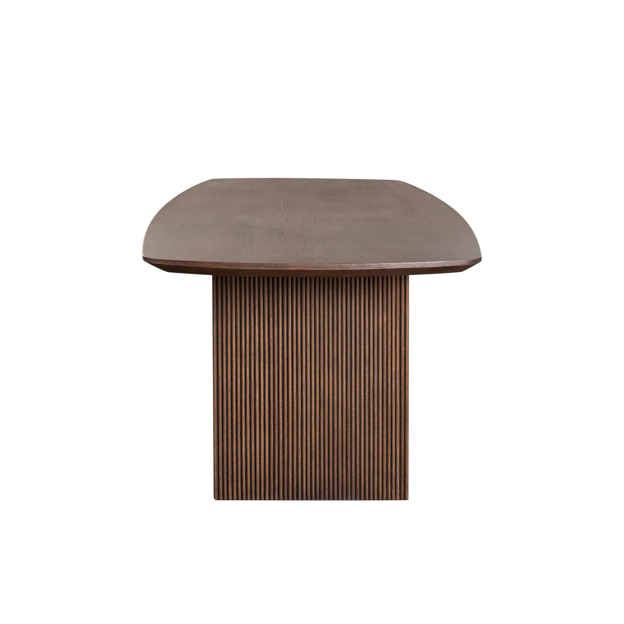 Sienna 87" Rectangular Dining Table in Oak Finish by Diamond Sofa