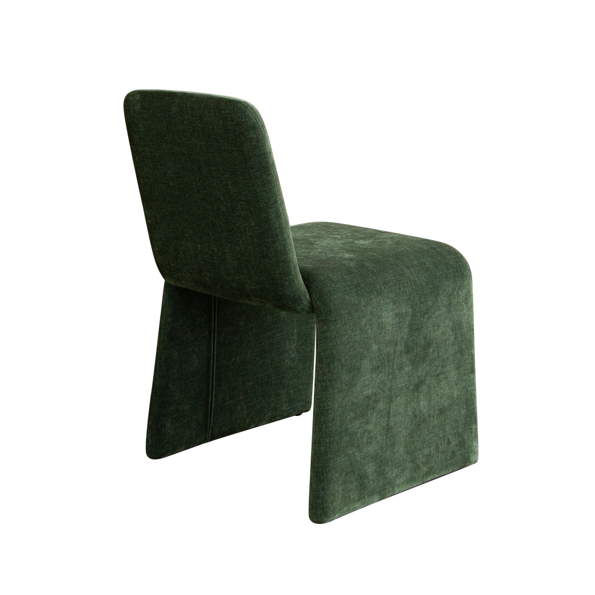 Sona Dining Chair in Spruce Green Fabric by Diamond Sofa