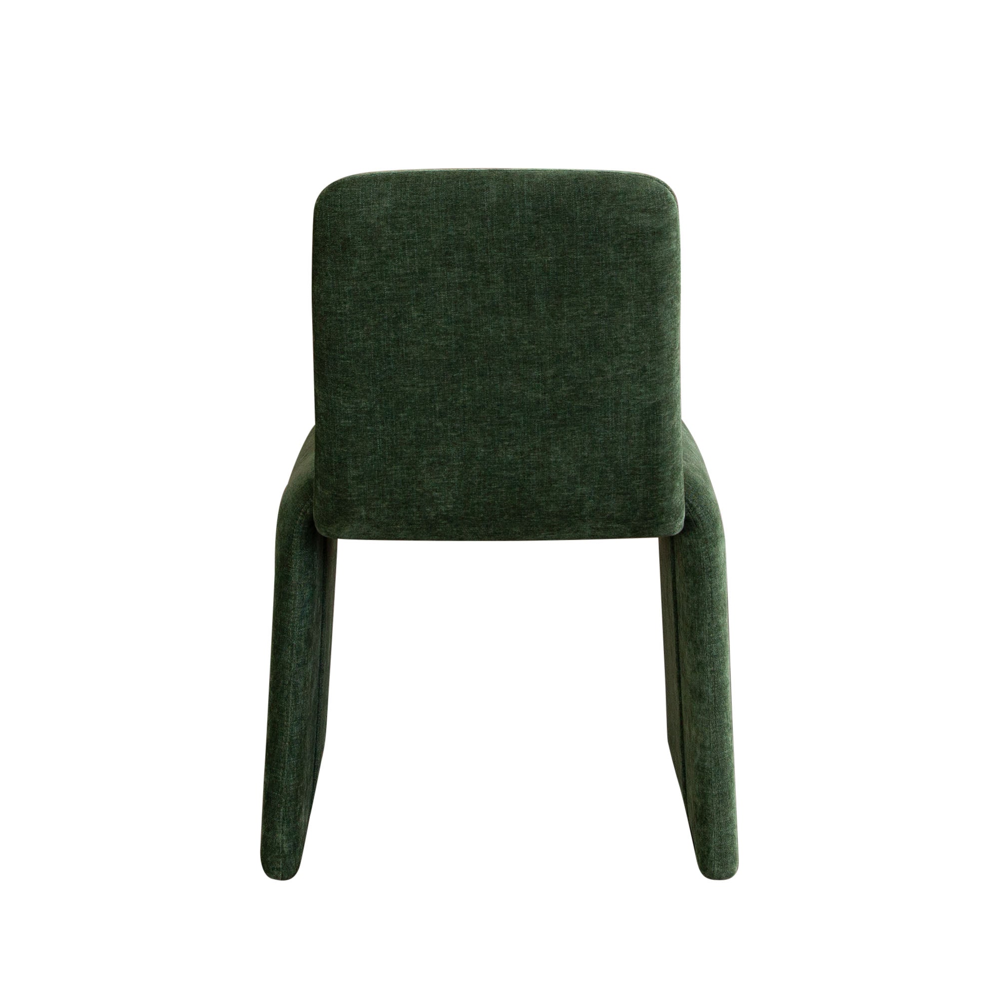 Sona Dining Chair in Spruce Green Fabric by Diamond Sofa